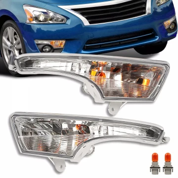 Pair Front Bumper Turn Signal Light Fit For Nissan Altima 2013-2018 2014 2015 - Image 1 of 4