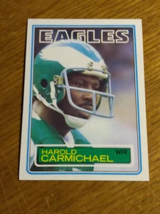 1983 Topps Football # 137 Philadelphia Eagles Harold Carmichael Ex-NrMt - Picture 1 of 2