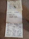 Smurfs 1984 Production Model Sheets 63 In Total 100 Originalgood Shape