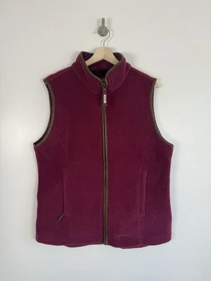 Schoffel Gilet Fleece Size UK 18 Red Lyndon Polartec Country Vest Farm Equine - Image 1 of 4