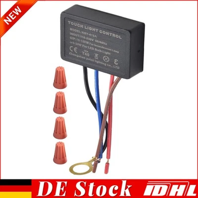 Dimmer Touch Light Lampe Schalter Steuermodul Sensor 220V für Glühlampen/LED SET - Bild 1 von 4
