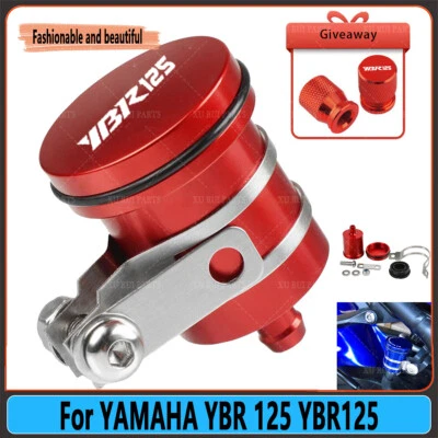 NEW For YAMAHA YBR 125 YBR125 Tire Valve Stem Cap Cove Fluid Clutch Tank Oil Cup Foto 1 de 4