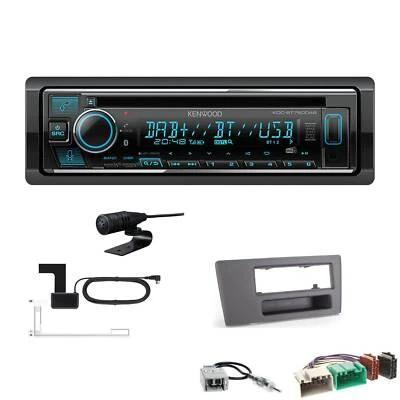 Kenwood 1-DIN Receiver Autoradio DAB+ CD Bluetooth für Volvo S60 I 2000-2004 - Bild 1 von 4