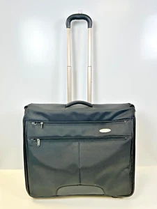 Samsonite Wheeled Garment Bag - Navy - Rolling Suit Carrier - 60 X 52 X 21cm - Picture 1 of 13