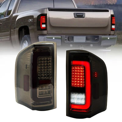 Luces traseras LED para GMC Sierra Chevy Silverado 1500 2500 3500 HD 2007-2014 Foto 1 de 4