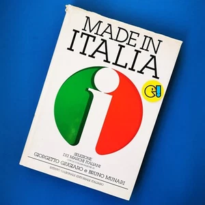 1988 Made in Italia Italy Italian Brands book Giorgetto Giugiaro Bruno Munari - Picture 1 of 14
