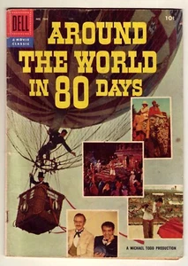 Four Color #784 - 1957 Dell - Around the World in 80 Days - photo cover VG (4.0) - Picture 1 of 2