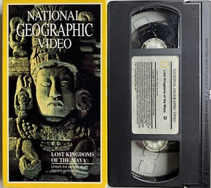 National Geographic VHS Tape Lost Kingdoms of the Maya 1993 - Foto 1 di 6