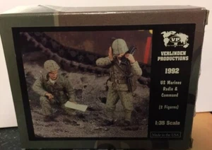 Verlinden Productions 1992 US Marines Kit 2 figure radio e comando - Foto 1 di 3