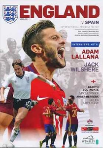 England v Spain International Friendly Official Matchday Programme 15th Nov 2016 - Picture 1 of 1
