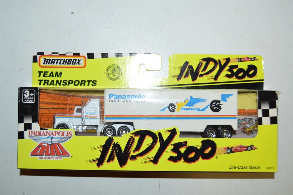 Matchbox 76th Indy 500 Team Transports Pennzoil Panasonic K-mart