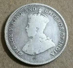 1926 Straits Settlements Coin 10 cents King George V VF - Picture 1 of 2