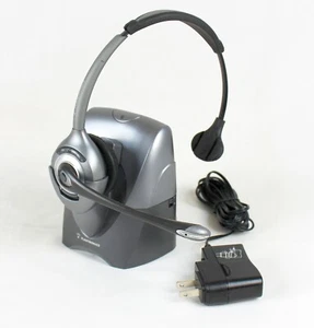 Plantronics SupraPlus Wireless Monaural Headset ~ CS351N - Picture 1 of 10