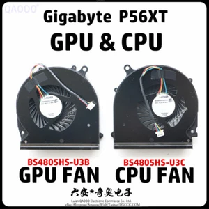 Laptop Gigabyte P56XT P56X v7 CPU Cooling Fan BS4805HS-U3B / BS4805HS-U3C - Picture 1 of 6