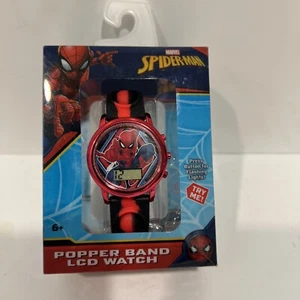 Popper Band LCD Uhr Spider-Man Accutime - Bild 1 von 6