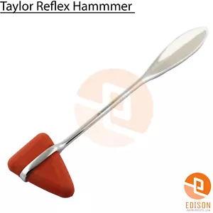 Neurological Taylor Percussion Reflex Hammer Medical Surgical Instruments Red - Picture 1 of 3