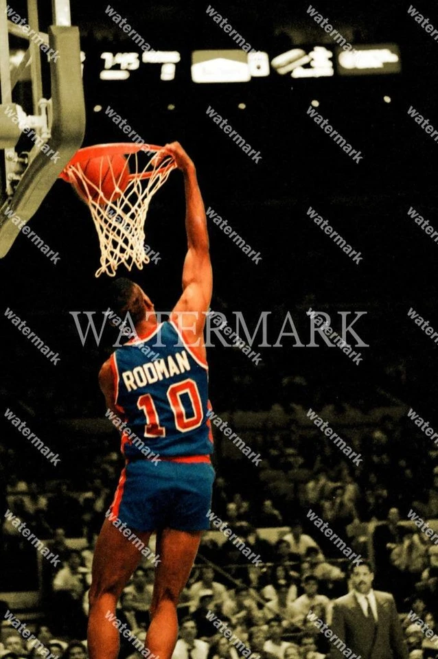 Foto FA184 Dennis Rodman Detroit Pistons Baloncesto 8x10 11x14 16x20 Foto 1 de 1