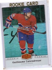 Guillaume Latendresse 2006-07 Flair Showcase Rookie Card #316