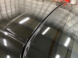 HONDA GENUINE OEM ACURA NSX NA1 2 REAR WINDOW GLASS WEATHERSTRIP OUTSIDE MOLDING - Bild 1 von 3