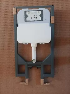 Mondella In Wall Cistern Concealed Toilet Dual Flush Tank & Frame PARTS ONLY - Picture 1 of 8