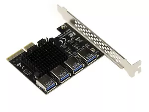 Pcie 4X to 4 Ports USB3 Replication Card - 20G Bandwidth - Picture 1 of 2