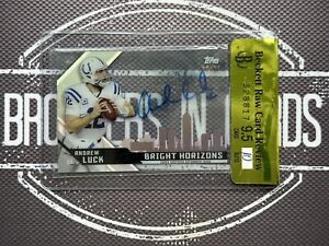 Andrew Luck 9/22 Auto BGS 9.5 2015 Topps High Tek Colts