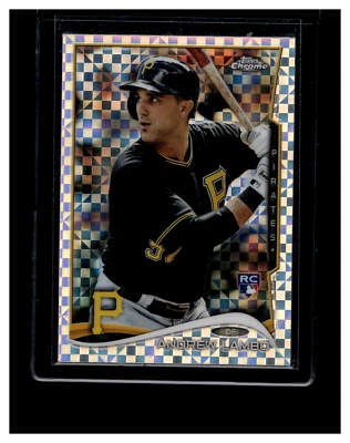 2014 Topps Chrome #209 Andrew Lambo X-Fractor - Image 1 of 2