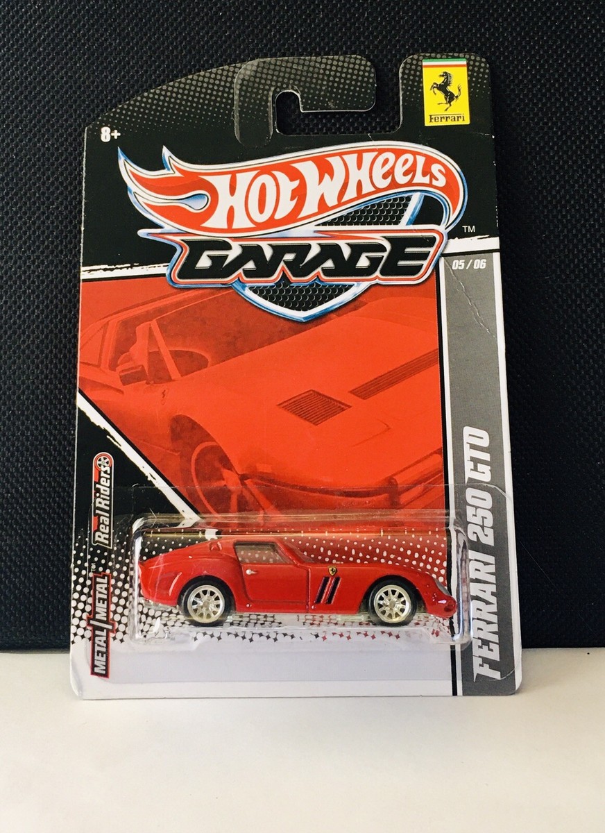 HotWheels GARAGE  Ferrari 250 GTO 赤  レア Hot Wheels Garage Ferrari 250 GTO Vehicle Mattel T8258 NEW