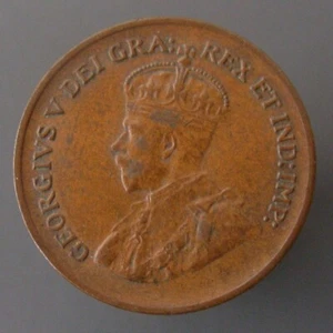 Canada George V Small Cent 1932 - Picture 1 of 2