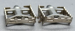 SAKAE MTP-129 Low Fat Pedals, Platform, Vintage MTB, Toe-Clip Compatible - Picture 1 of 8