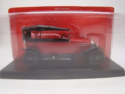 Torpedo Die Cast Citroen Tipo A 10Hp Escala 1/24 #10 Foto 1 de 3