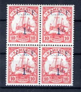Camerún Británico 3A Bloque De Cuatro ** MNH POSTFRISCH (CA3247 - Imagen 1 de 1