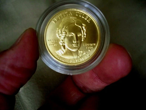 2009 W - LETITIA TYLER - FIRST SPOUSE GOLD - UNCIRCULATED - PERFECT Cover