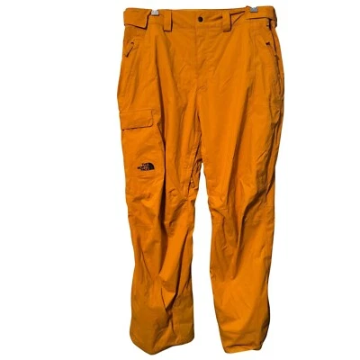 The North Face DryVent Mens XXL Mustard  Nylon Outdoor Cargo Ski Pants - Image 1 of 4