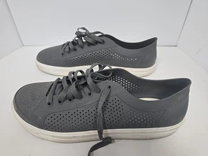 Crocs Citilane Roka Zapatillas de Corte Para Hombre Talla 12 Gris Goma Impermeable Ligero - Imagen 1 de 5