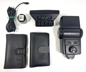 Vivitar 283 Kleinbildkamera Blitz Konvolut • Slave/Filter/Objektiv/Kabel • Lesen - Bild 1 von 17