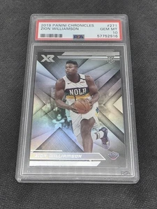 2019 Panini Chronicles #271 Zion Williamson PSA 10 Pelicans RC Rookie - Picture 1 of 2