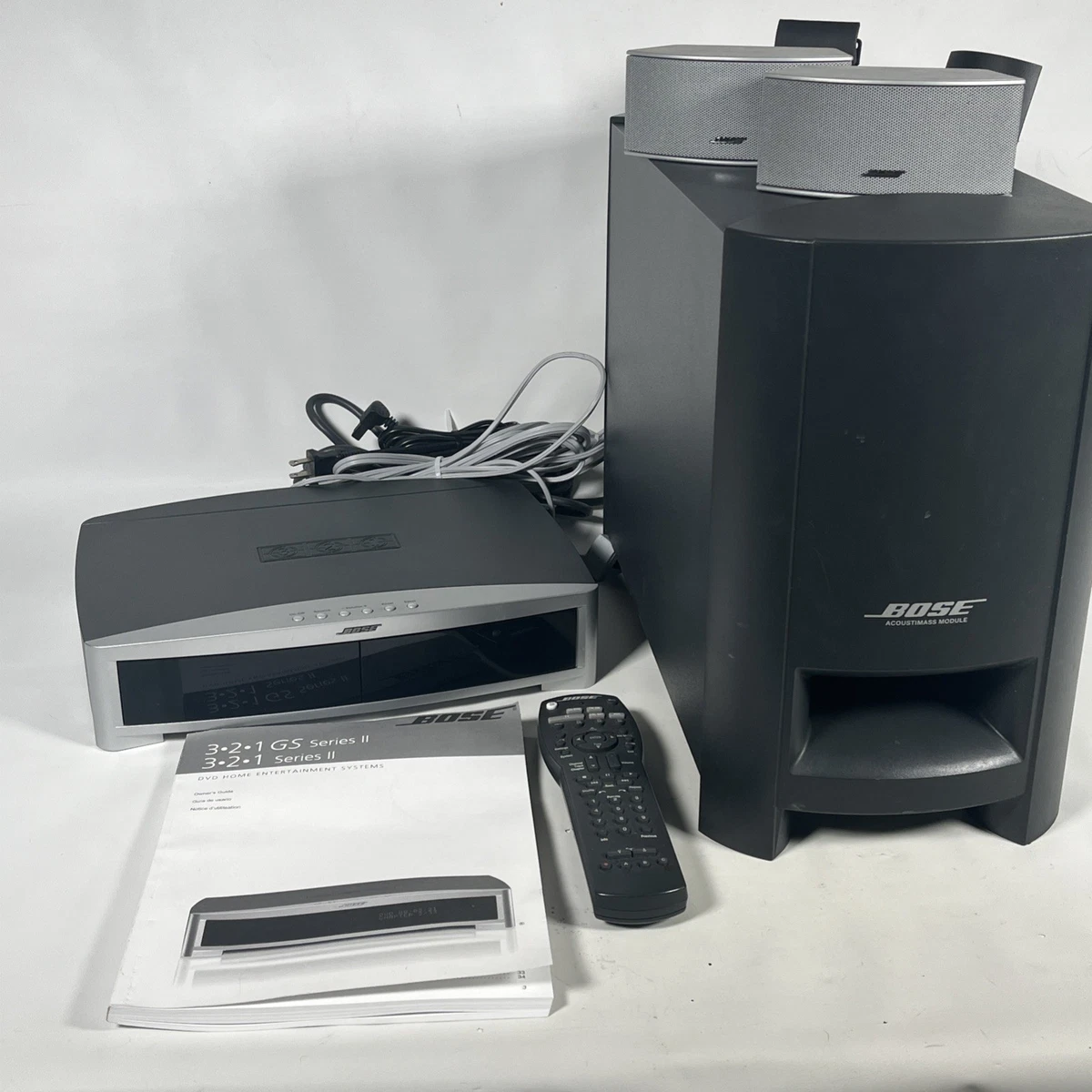 BOSE PS/AV 3-2-1 II DVDホームシアターシステム BOSE DVD ホームシアター システム 3・2・1 - メルカリ