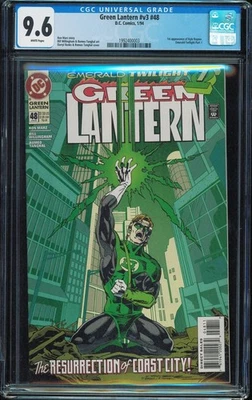 Green Lantern #48 CGC 9.6 White 1994 1st Kyle Rayner v3 Emerald Twilight Marz - Image 1 of 2