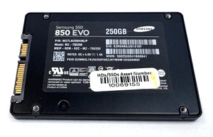(250GB) Samsung MZ-75E250 850 EVO 2.5" SATA Internal SSD, MZ7LN250HMJP - Bild 1 von 4