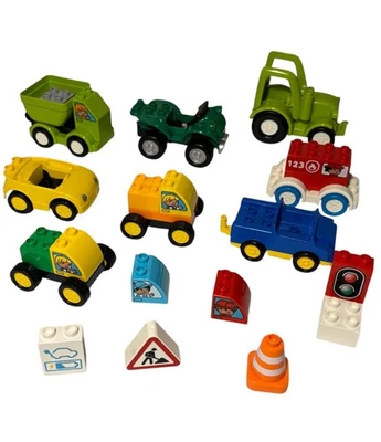 LEGO DUPLO Farm Tractor, Cars,Trucks and Accessories. - Image 1 of 4