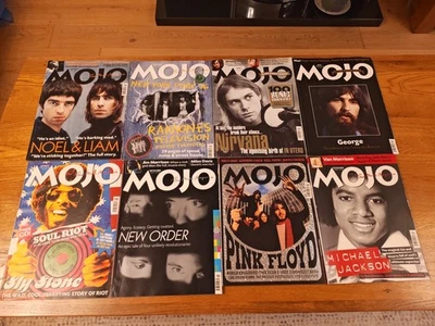 Mojo Magazine 2001 8 Issues Amazing Condition For The Age - Image 1 of 4