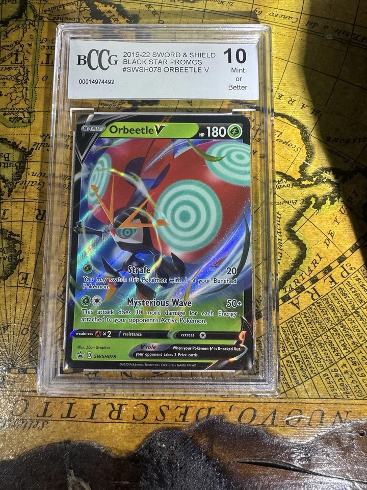 Orbeetle V SWSH078 SWSH: Sword & Shield Promo Cards Holo - Image 1 of 2