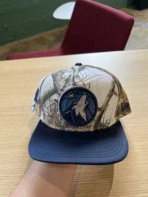Minnesota Timberwolves Realtree Camo New Era 9Fifty Snapback Hat OSFM - Image 1 of 4