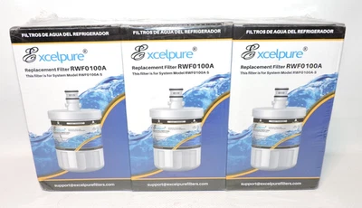 3 PACK LOT Replacement Refrigerator Filter fits LG LT500P, Kenmore 9890, 46-9890 - Image 1 of 4