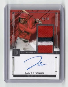2024 Panini Impeccable #EPJ-JW James Wood Elegance Patch Auto /99 - Bild 1 von 2
