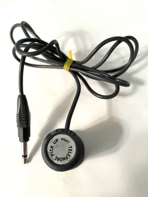 "Pastilla telefónica vintage con ventosa a conector macho TS 1/8"" hecho en Japón" Foto 1 de 4