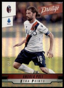 2019-20 Chronicles Soccer Prestige Base Xtra Points Green #206 Andrea Poli /55