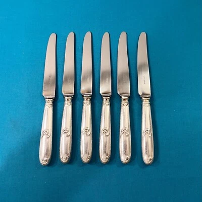 1 couteau à entremets ERCUIS modèle MOUSSELINE métal argenté couvert 20,5 cm - Photo 1/4