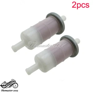Filtro de combustible 2 piezas 3/8" para Honda 400 600 900 800 1200 1500 OEM 16900-MG8-003 - Imagen 1 de 6